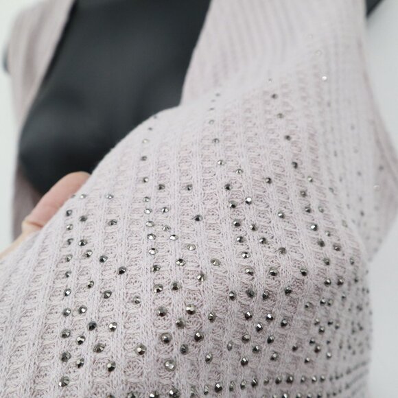 Vocal Sheer Lace Vest Womens XL Purple Romantic Ethereal Cottagecore Fairycore - Picture 6 of 16